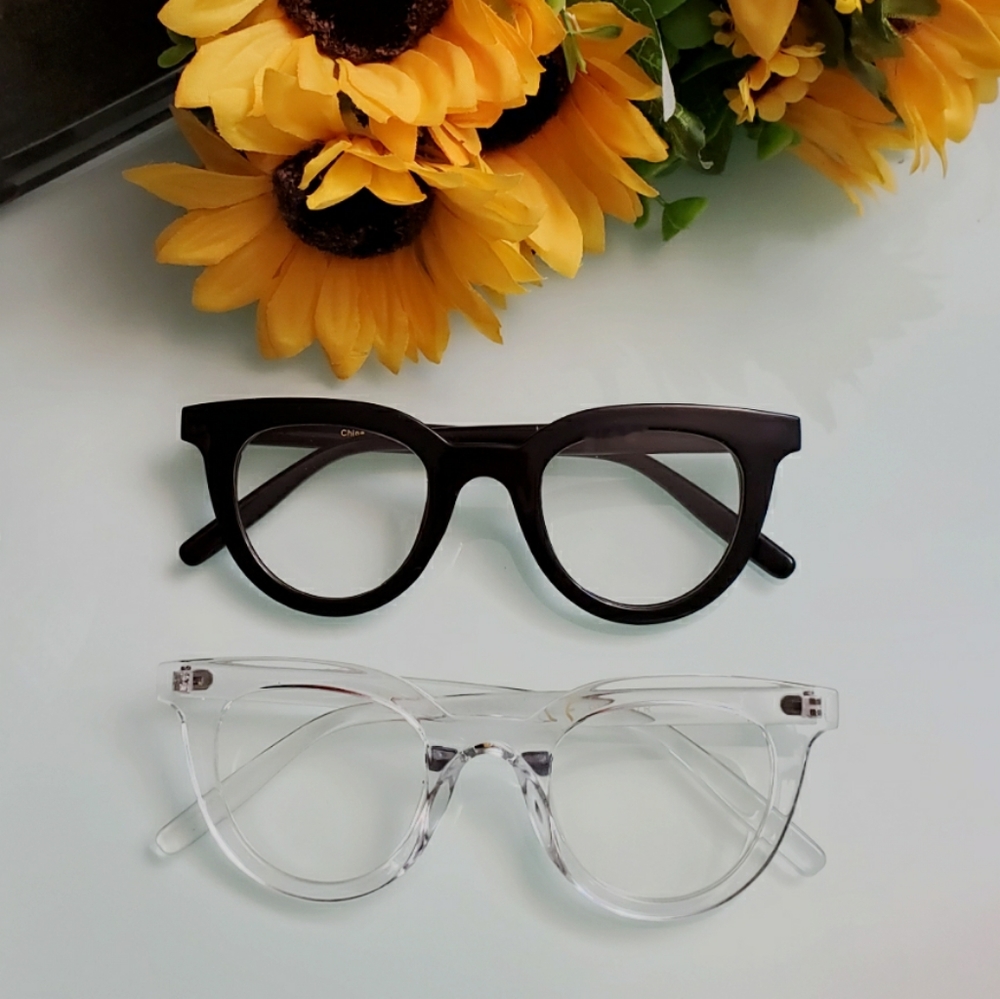 *Firm* Set of 2 Clear Lens Fashion glasses - Picture 4 of 6